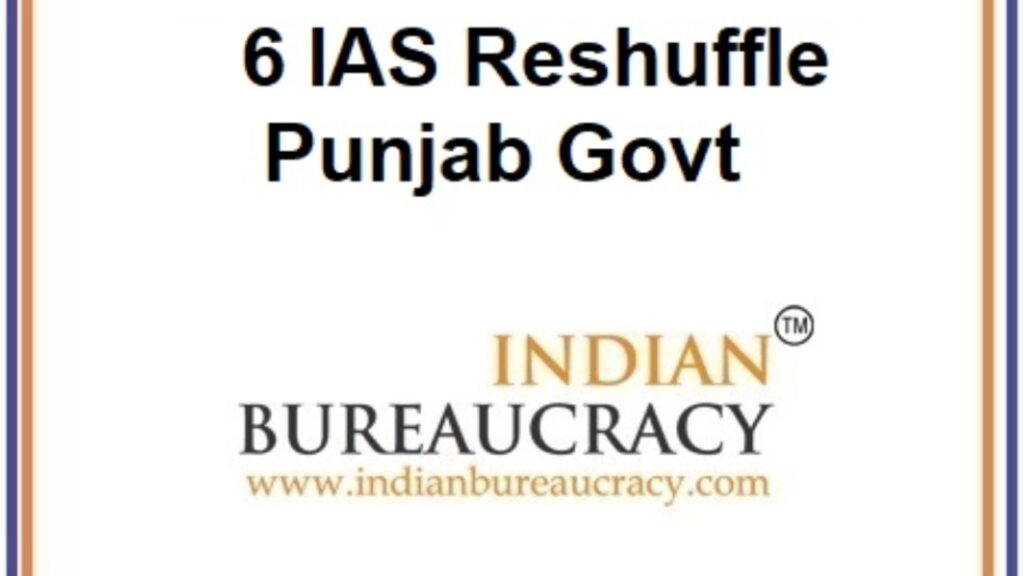 6 IAS reshuffles
