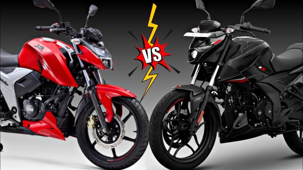 Bajaj Pulsar N160 vs TVS Apache RTR 160 4V