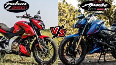 Bajaj Pulsar N250 vs TVS Apache RTR 200 4V
