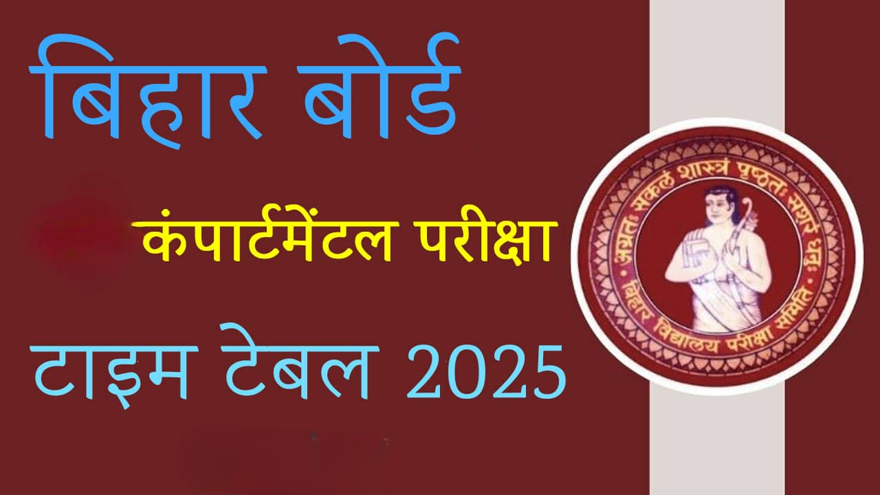 Bihar Board Compartment Exam 2025...