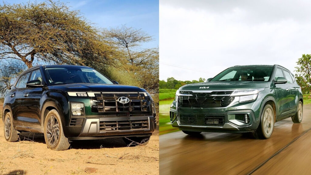 Hyundai Creta  vs Kia Seltos