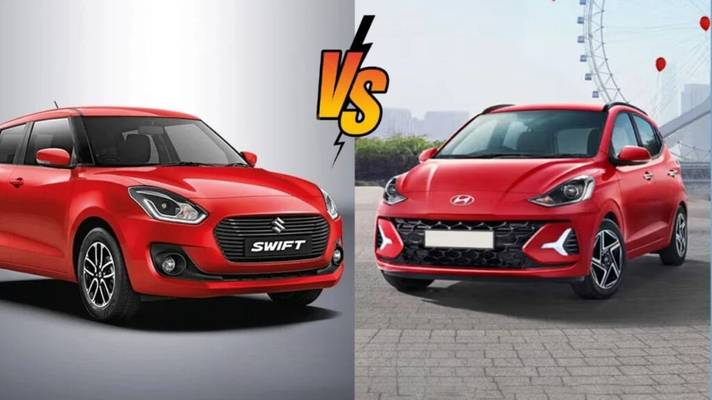 Maruti Swift vs Hyundai Grand i10