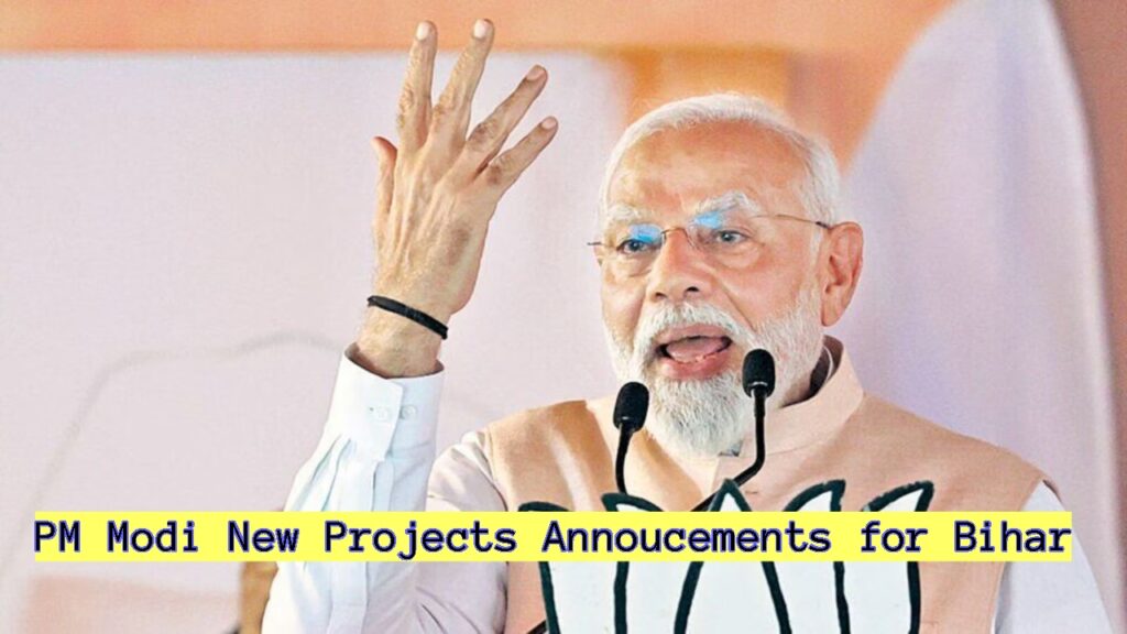 PM Modi Announces New Projects