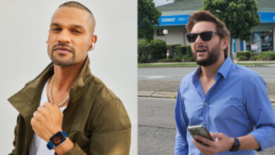 Shikhar Dhawan and Shahid Afridi