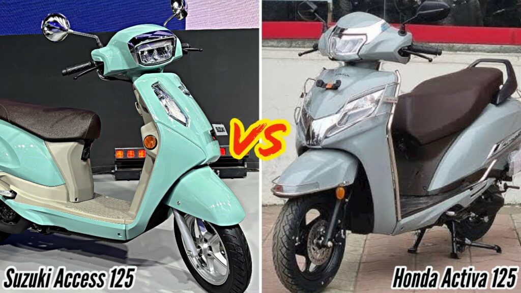 Suzuki Access 125 vs Honda Activa 125