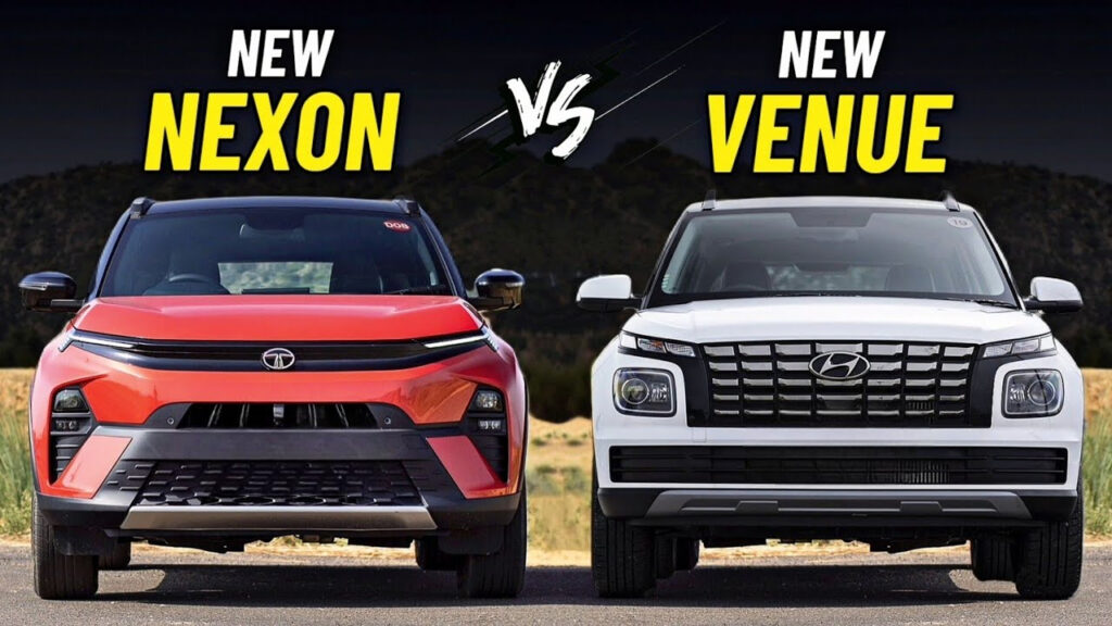 Tata Nexon vs Hyundai Venue