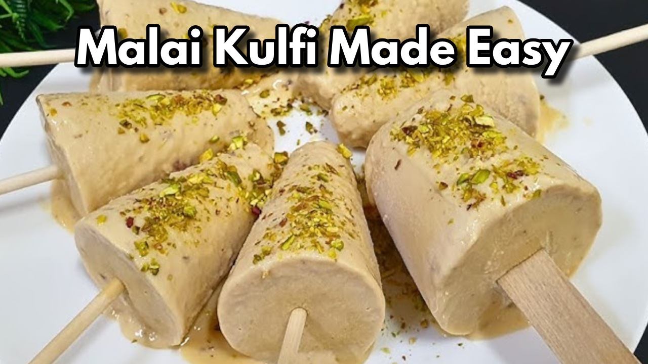 Homemade Malai Kulfi Recipe: