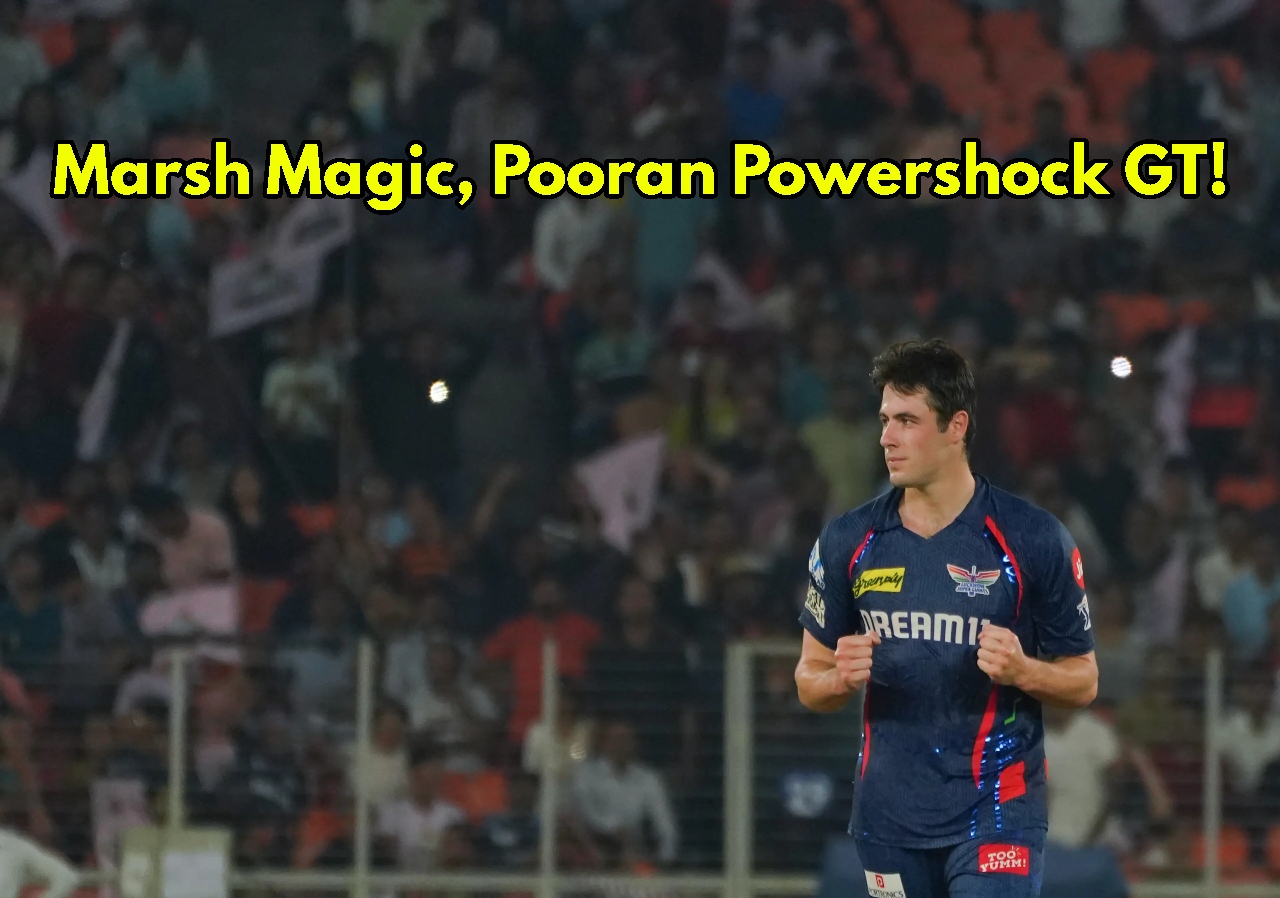LSG Stuns GT: Marsh’s Century,...