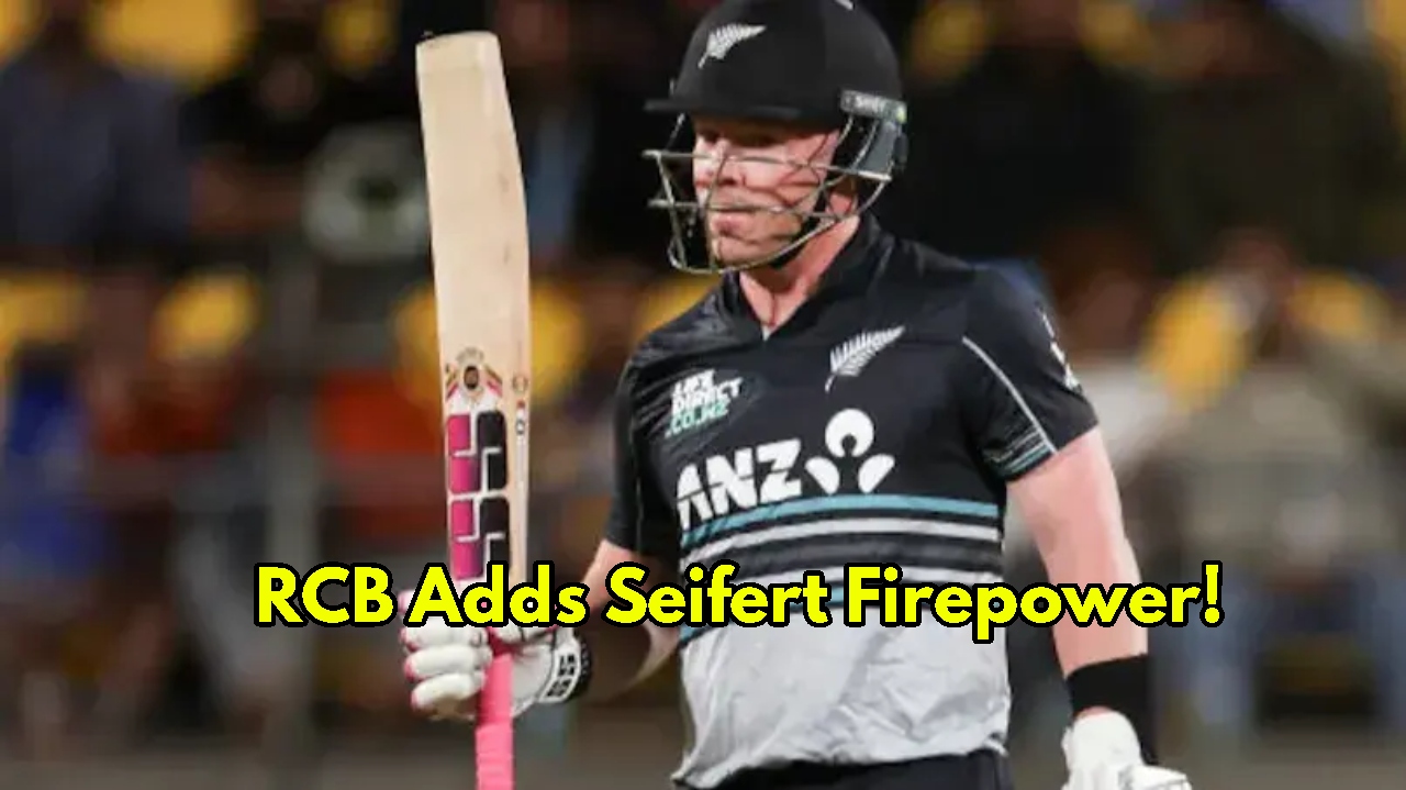 Tim Seifert Joins RCB for...