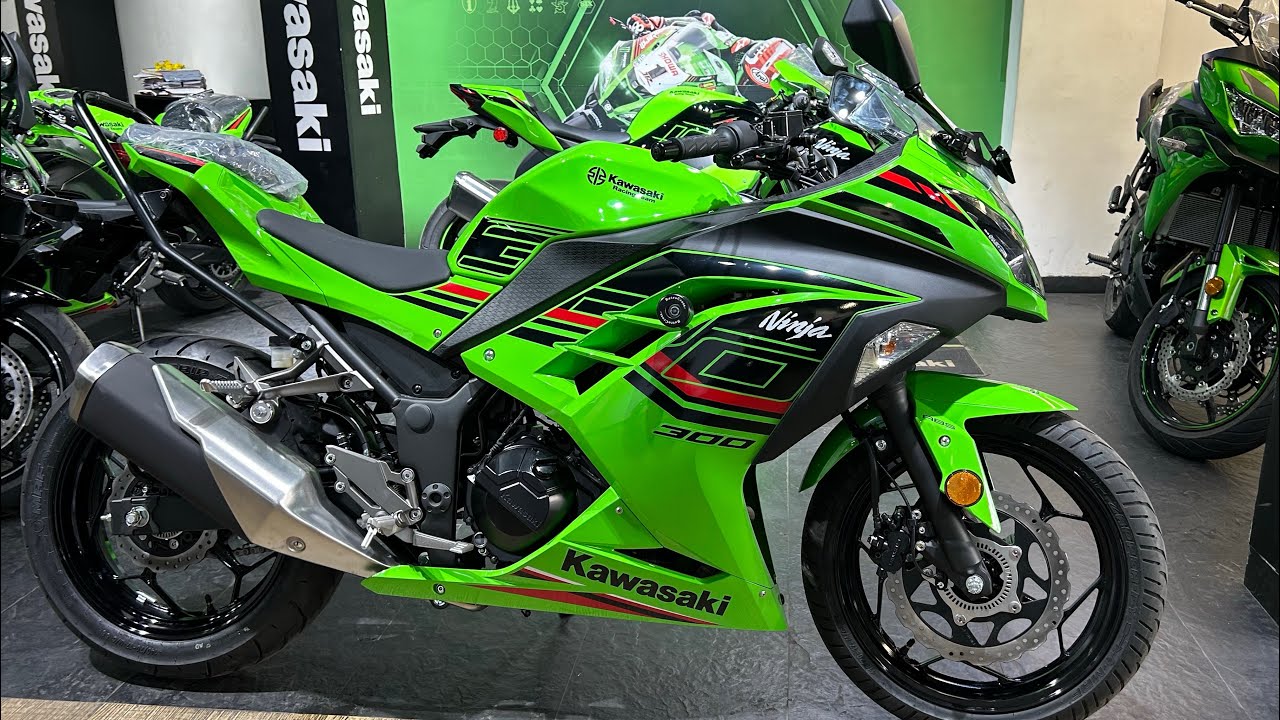 2025 Kawasaki Ninja 300 Launched...