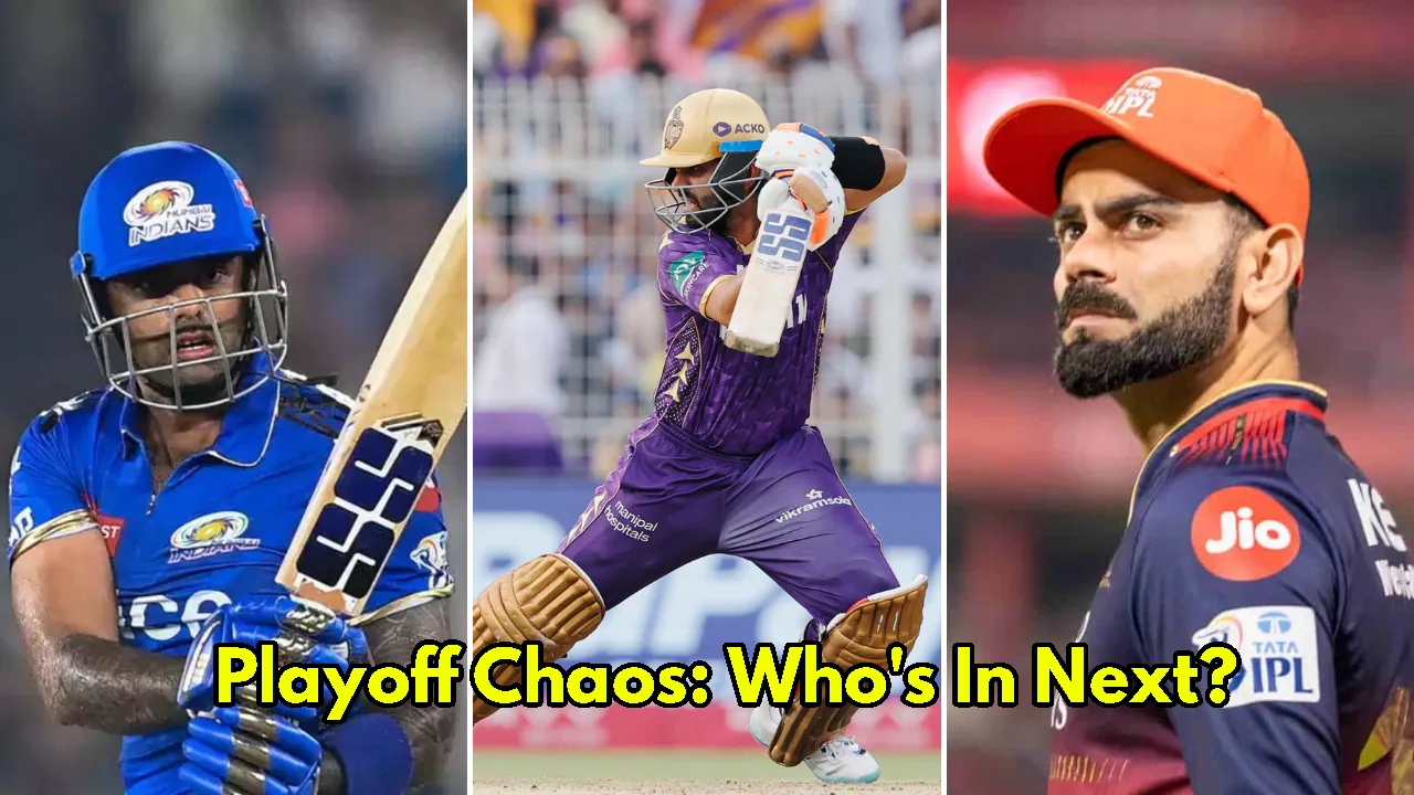 IPL 2025 Playoff Race: GT...
