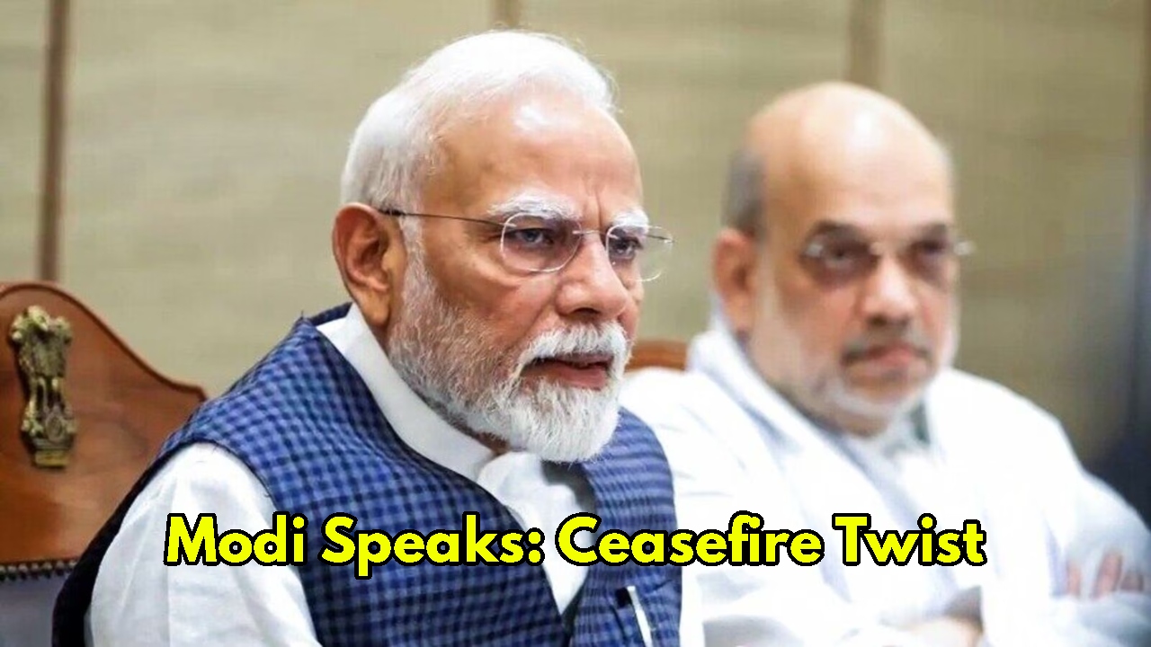Modi’s 8 PM Bombshell: Ceasefire...