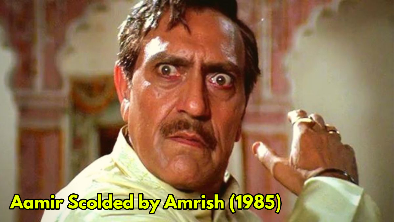 When Amrish Puri Scolded Aamir...