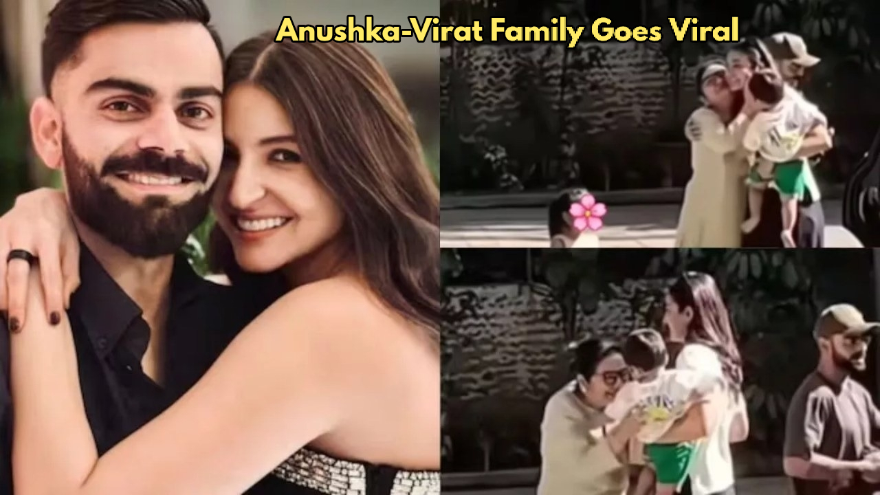 Anushka Sharma Holds Akay, Vamika...