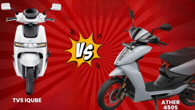 Ather 450S vs TVS iQube