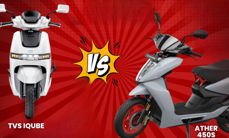 Ather 450S vs TVS iQube