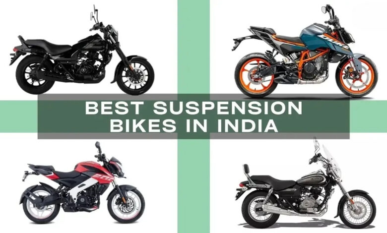 Best Suspension Bikes in India