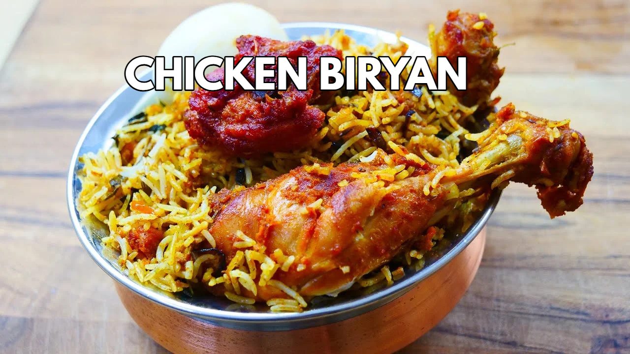Traditional Chicken Biryani Recipe ,...