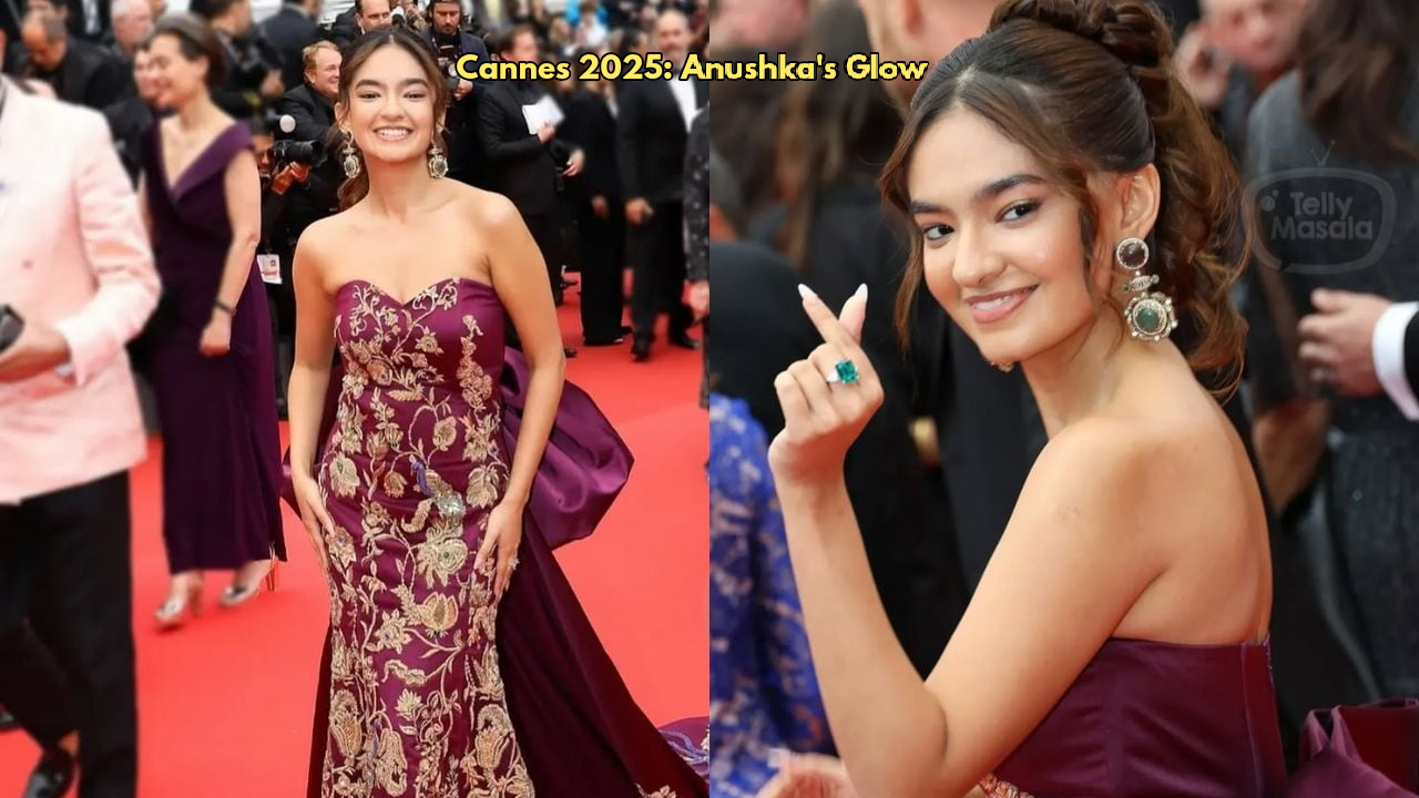 Anushka Sen- Cannes 2025 Debut...