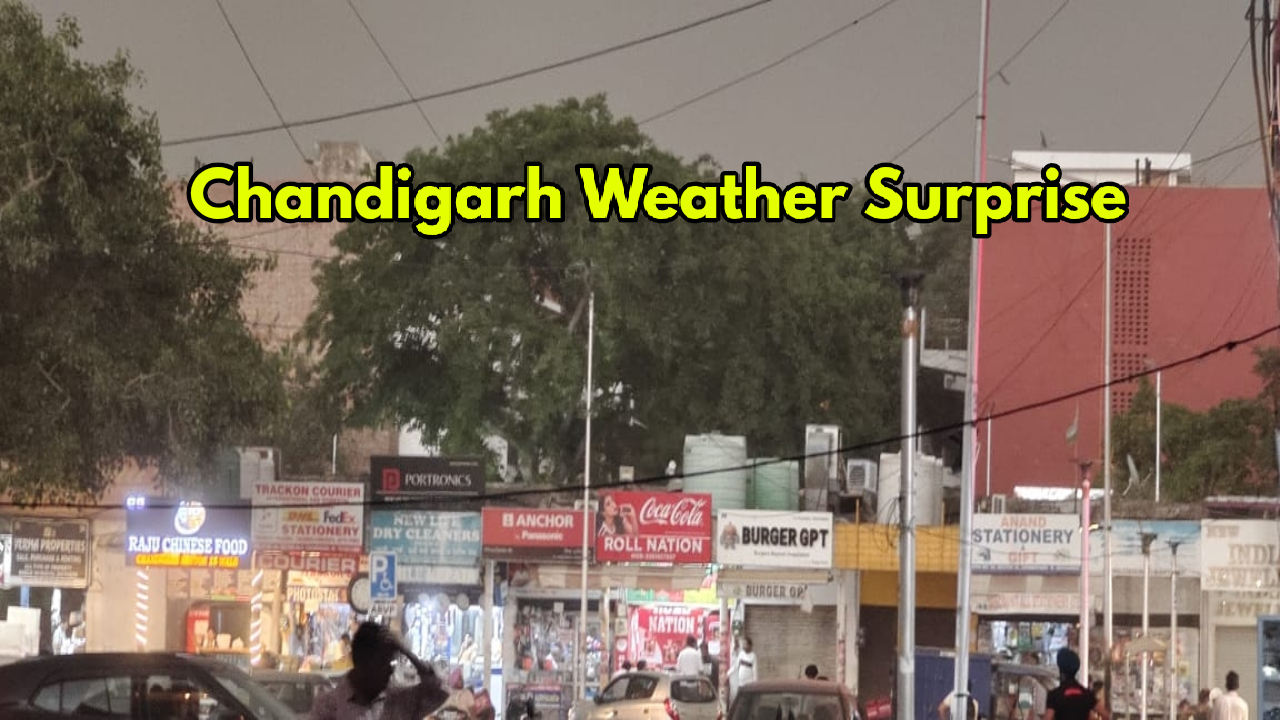 Chandigarh Surprised by Sudden Cool...