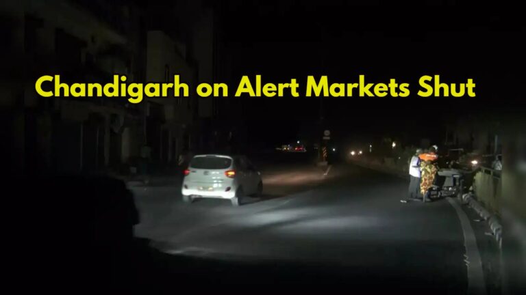 Chandigarh on Alert Markets Shut