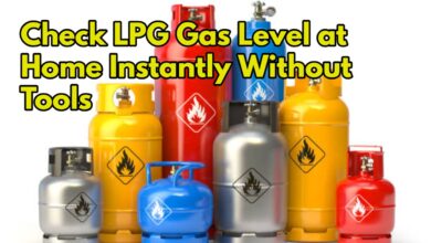 Check LPG Gas Level at Home Instantly Without Tools