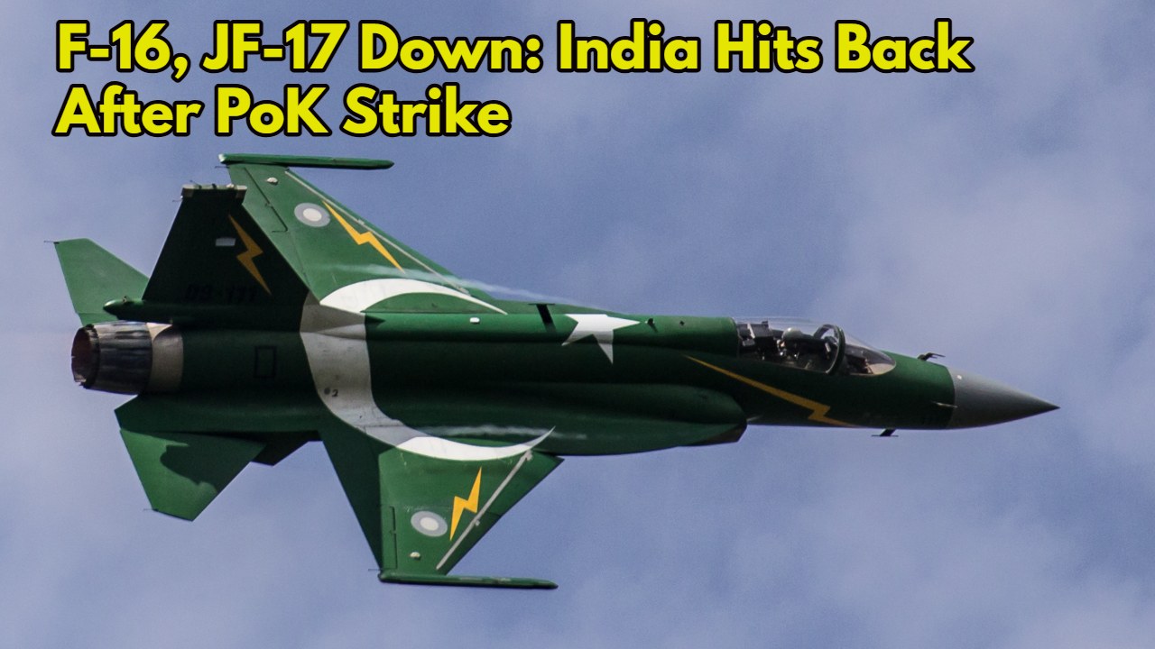 India Shoots Down Pakistan’s F-16...