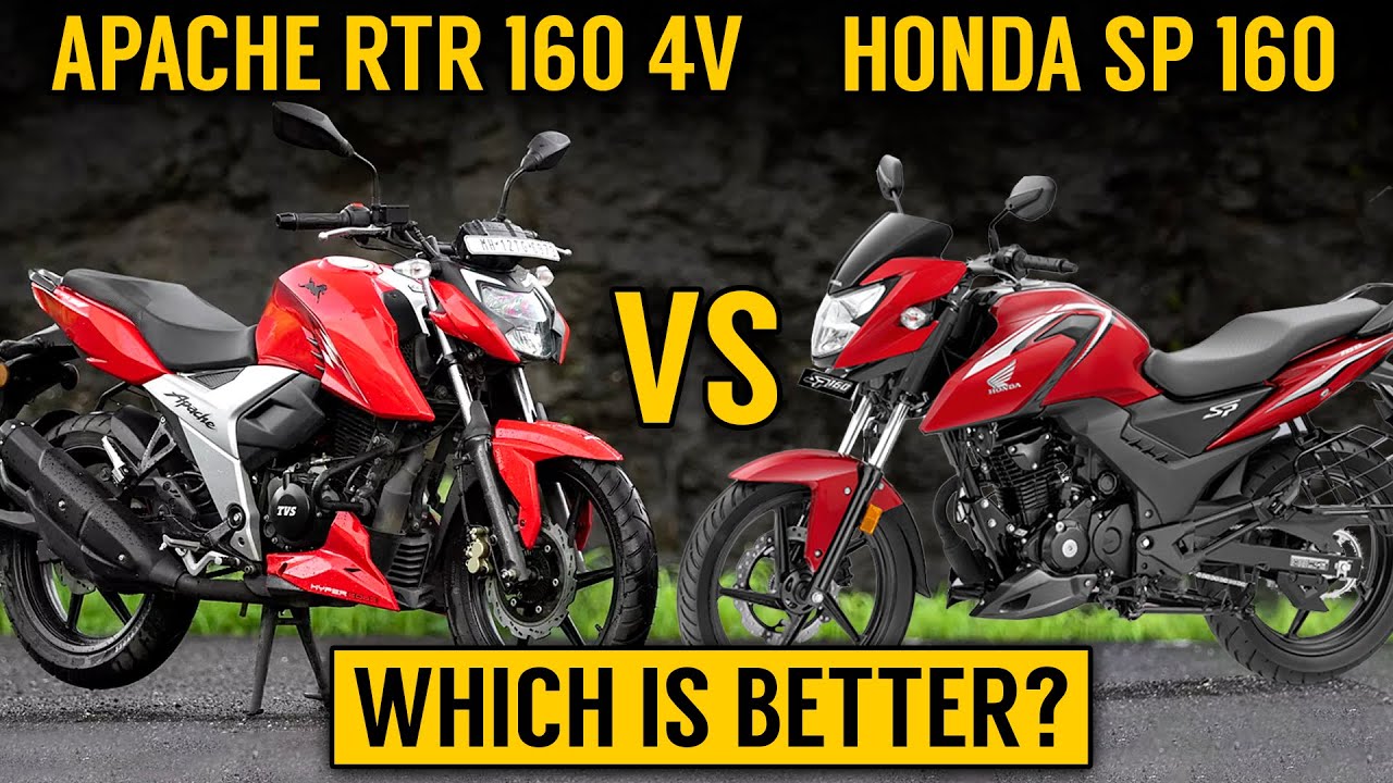 Honda SP160 vs TVS Apache...