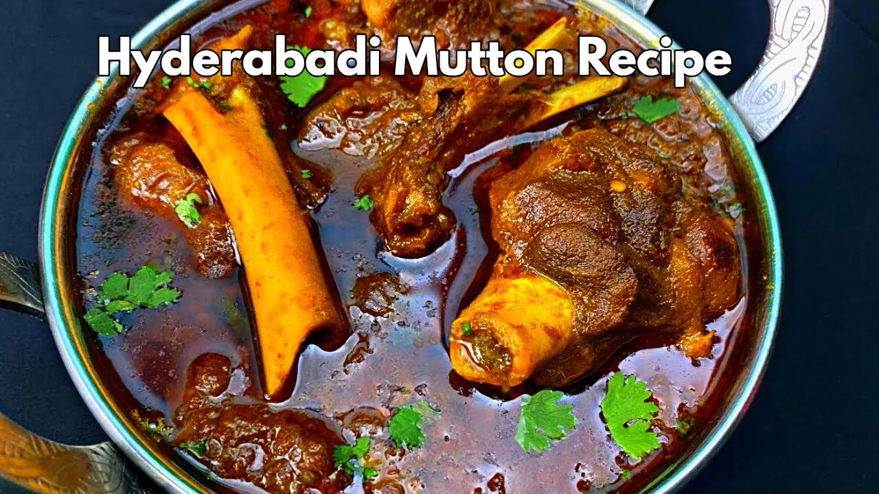 Spicy & Flavorful Hyderabadi Mutton...