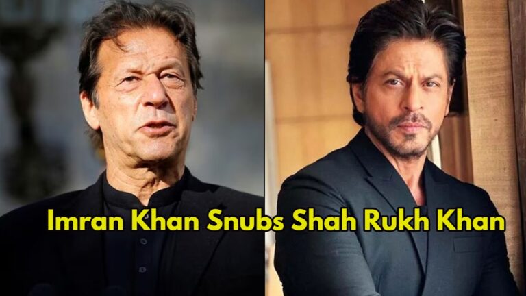 Imran Khan Snubs Shah Rukh Khan