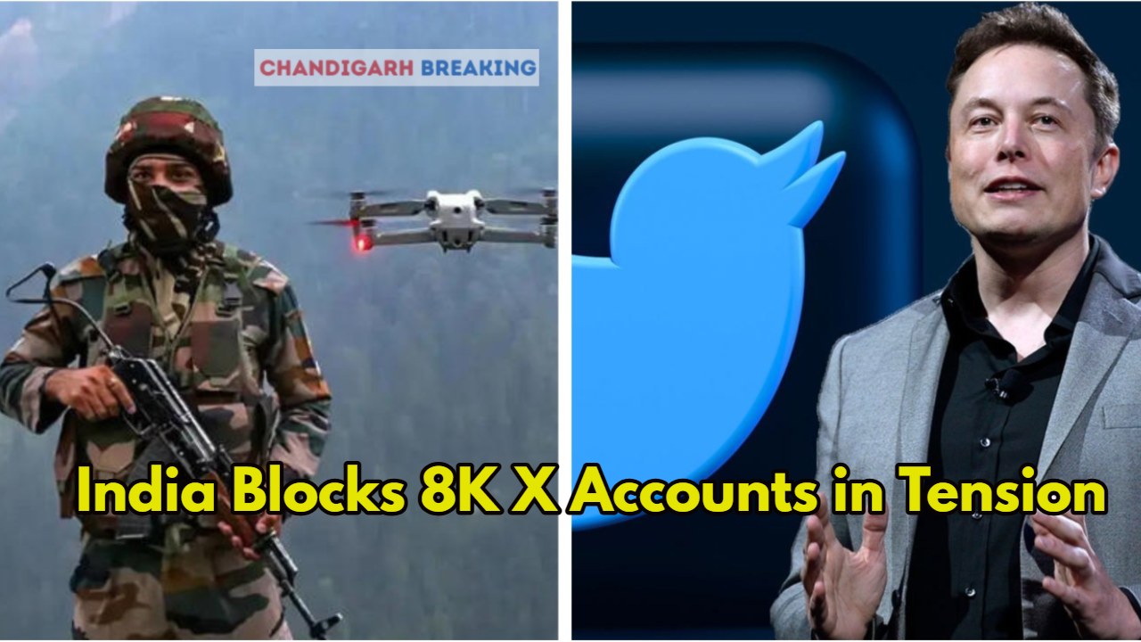 India Blocks 8,000 X Accounts...