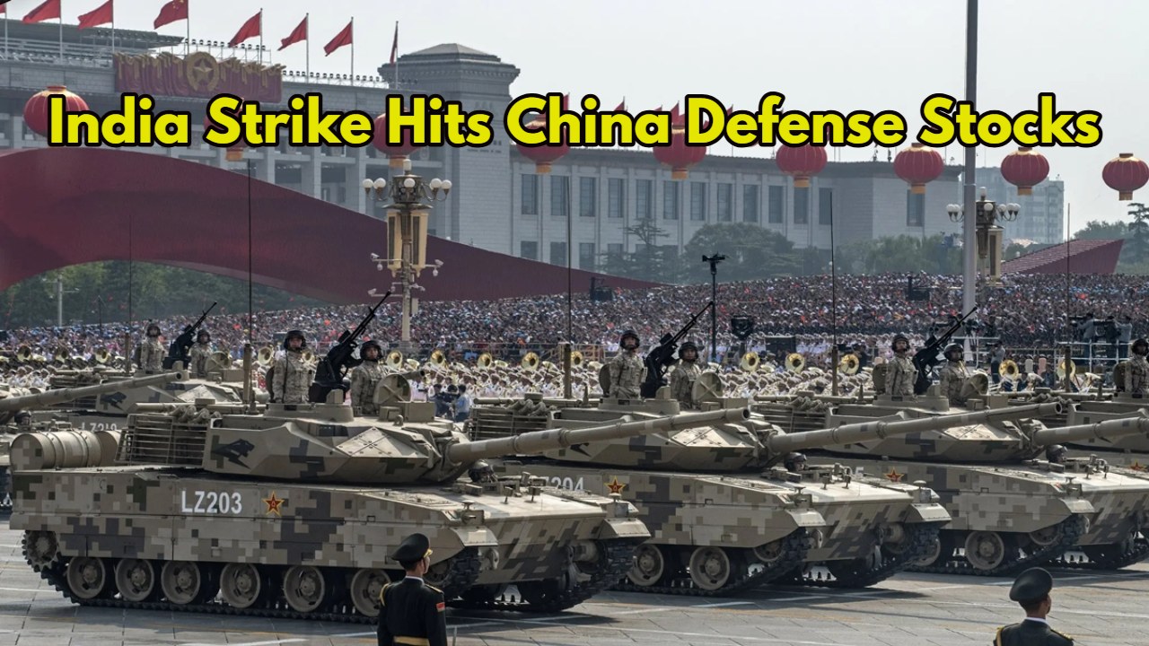 China Defense Stocks Crash After...