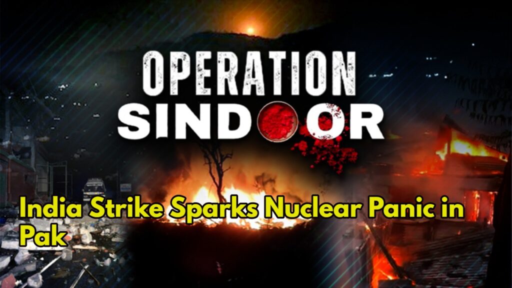 India Strike Sparks Nuclear Panic in Pak