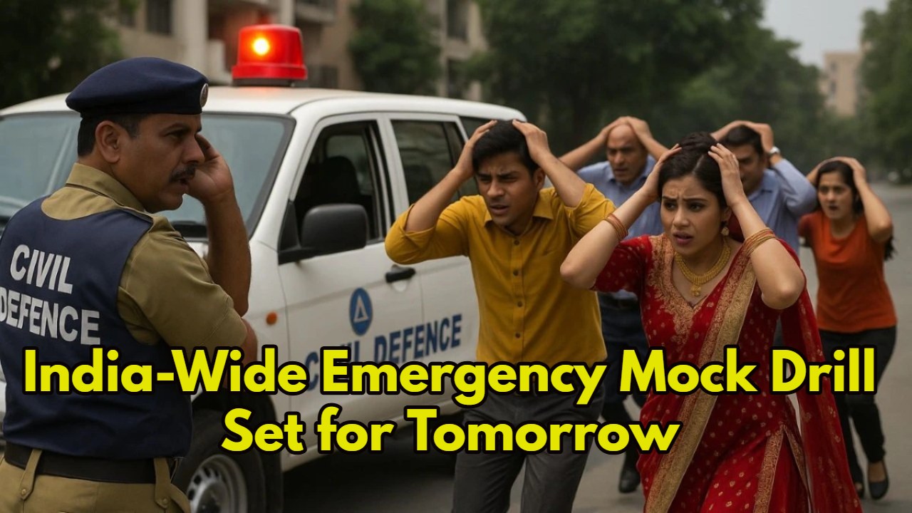 Mock Drill Alert! Full-Scale