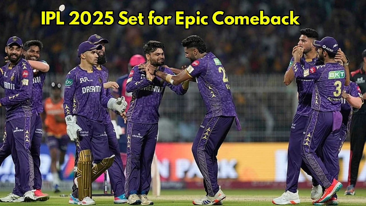 IPL 2025 Set for Epic...