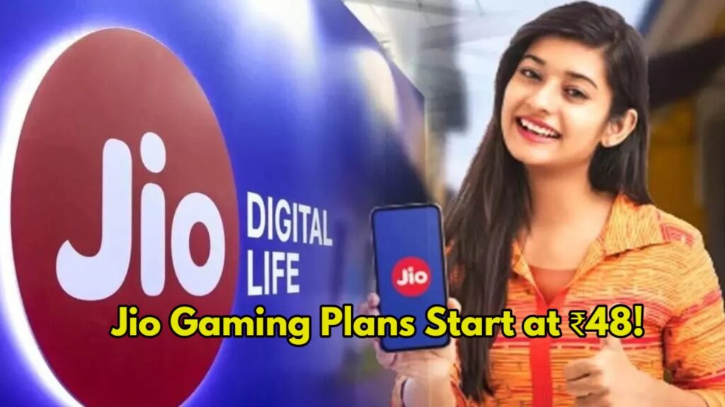 Jio Gaming Plans Start at ₹48!