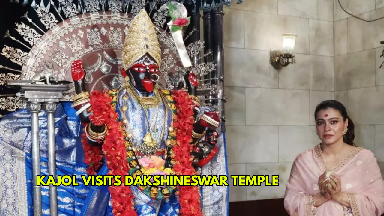 Kajol Visits Dakshineswar Temple,