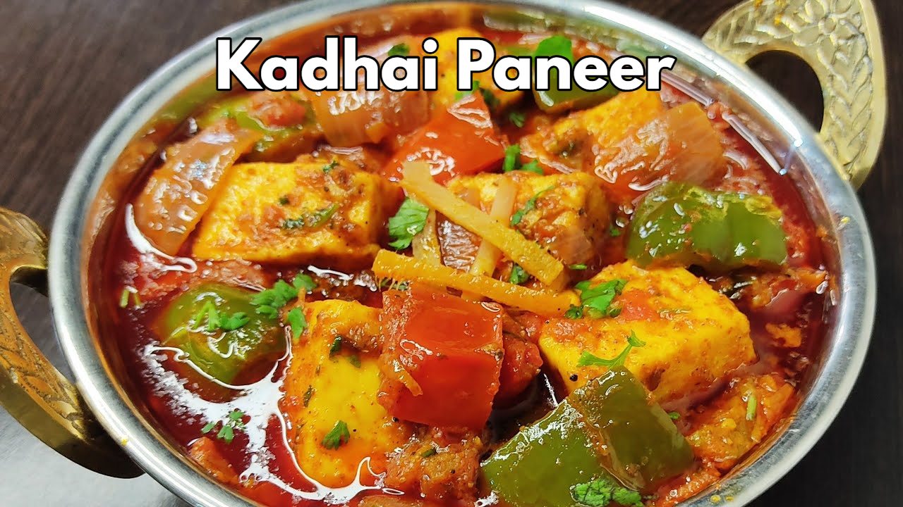 Kadai Paneer Recipe , Quick...
