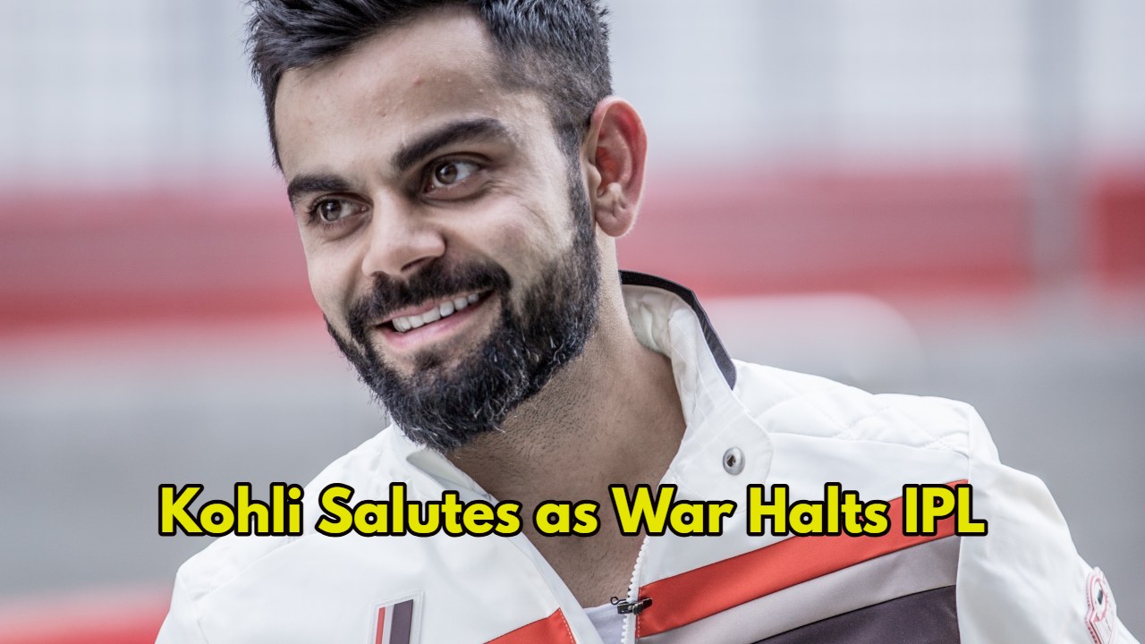 Virat Kohli Bold Salute as...