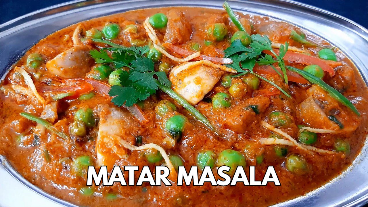 How to Make Matar Masala...