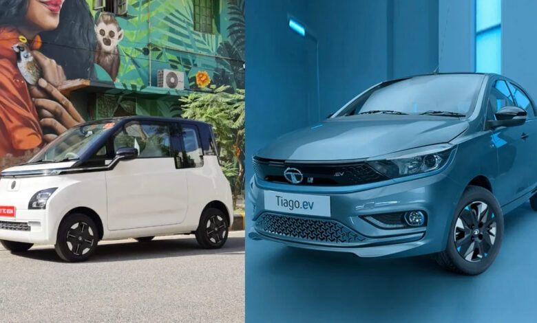 MG Comet EV vs Tata Tiago EV