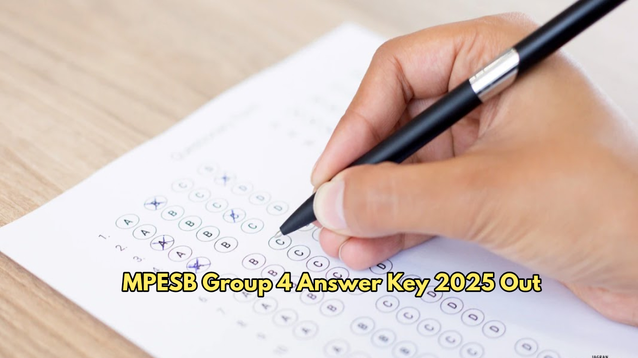 MPESB Group 4 Answer Key...