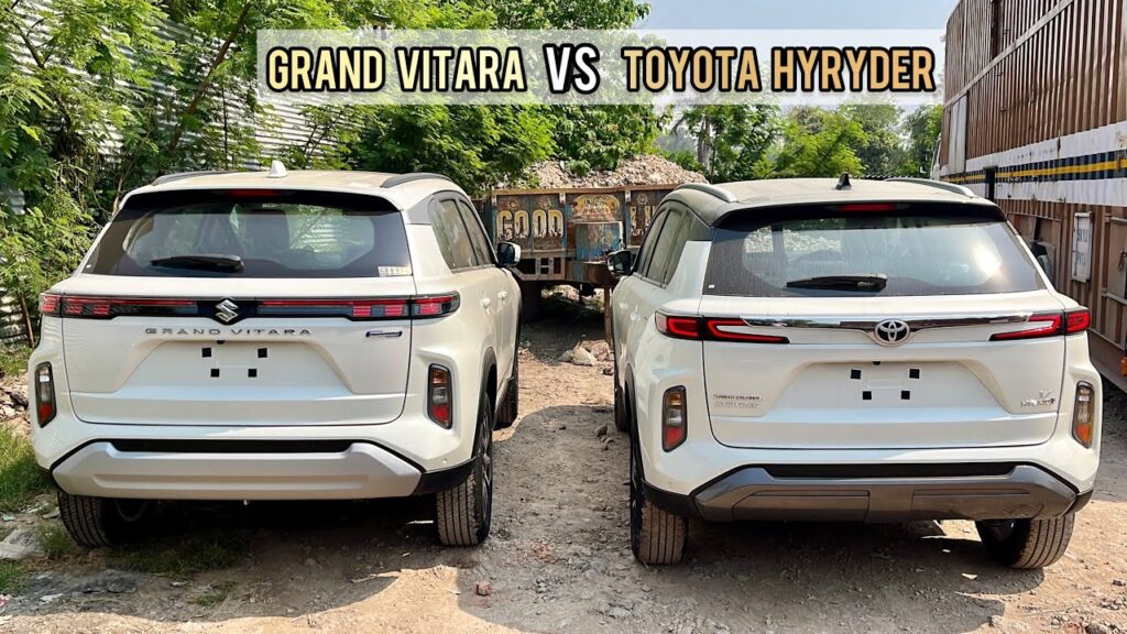 Maruti Grand Vitara vs Toyota Hyryder