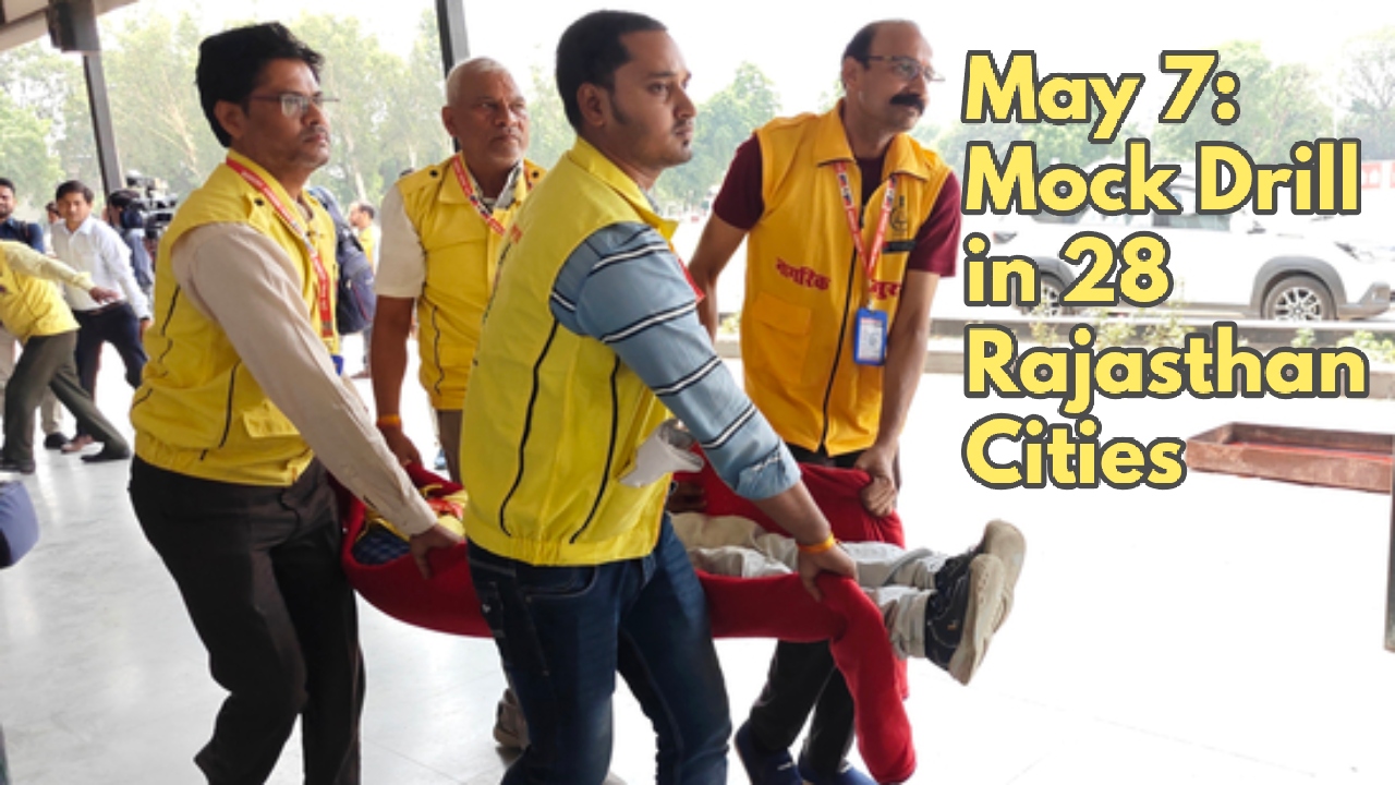 Mock Drill in 28 Rajasthan...