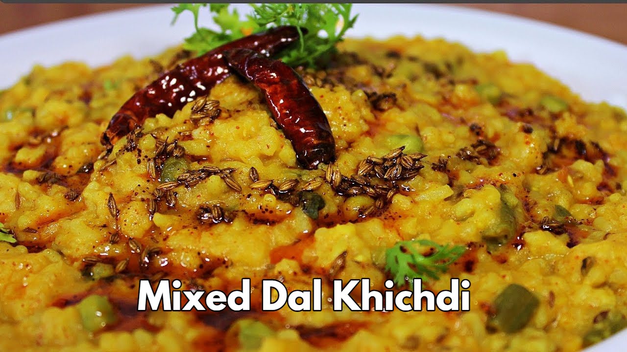 Mixed Dal Khichdi Recipe ,...