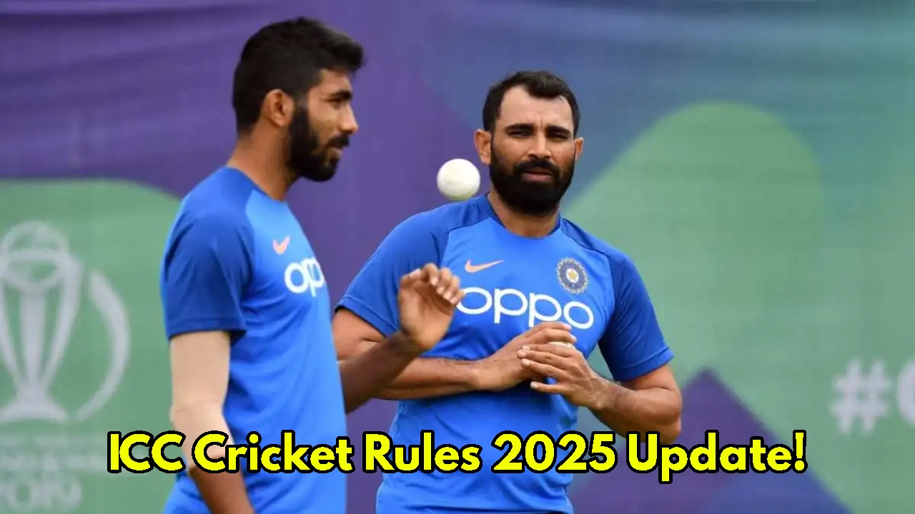 New Cricket Rules 2025: From...