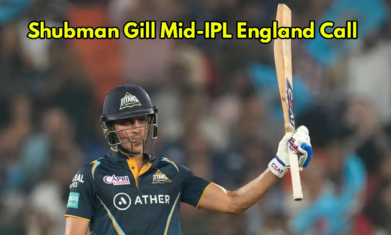 Shubman Gill to Exit IPL...