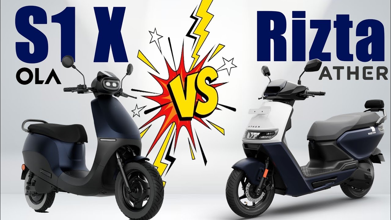 Ola S1 X vs Ather...