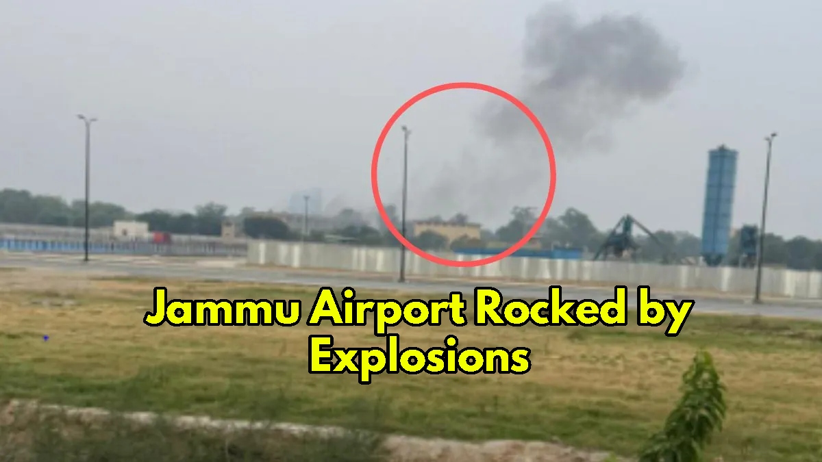 Jammu Airport Rocked by Explosions:...