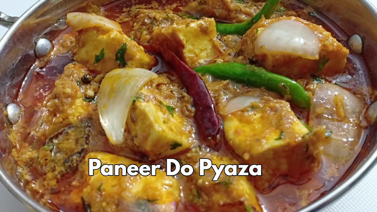 Restaurant-Style Paneer Do Pyaza at...